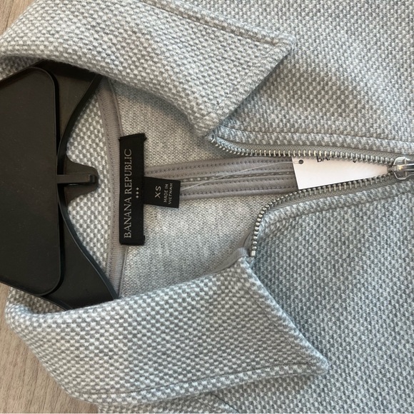 Banana Republic Textured Moto Jacket - XS - NWT - Picture 3 of 9